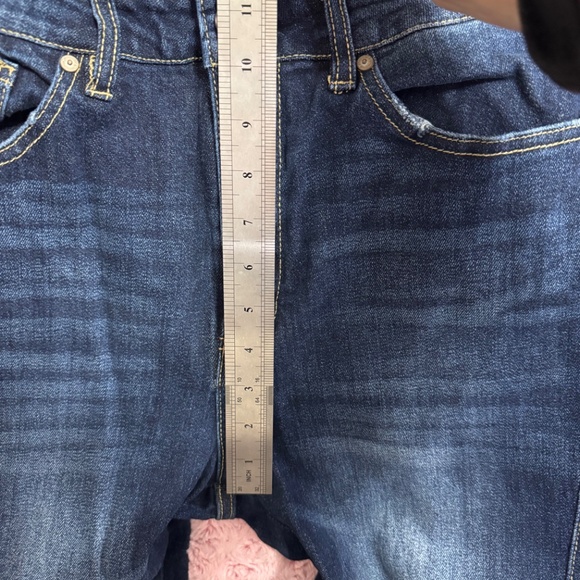 Kancan size 9/28 flare jeans 32in inseam - Picture 11 of 11